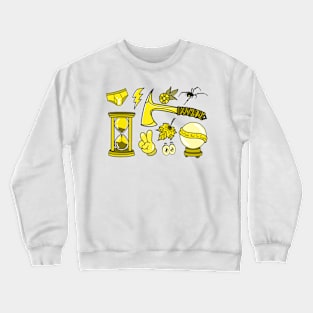 Yellow Crewneck Sweatshirt